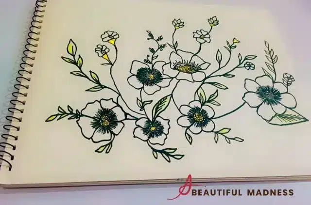 Cute Floral Doodle Ideas